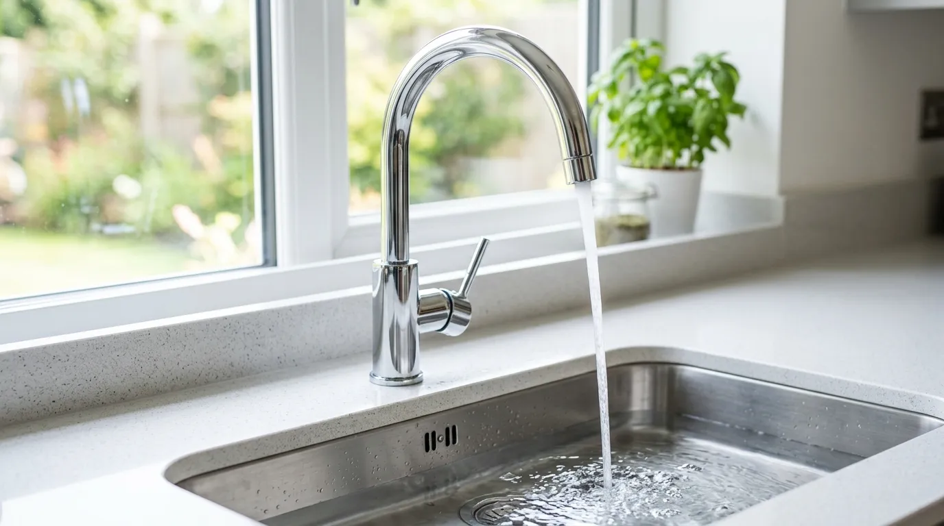 Local Plumbing Master Pros same day plumber fixing a faucet in Grayson, OK